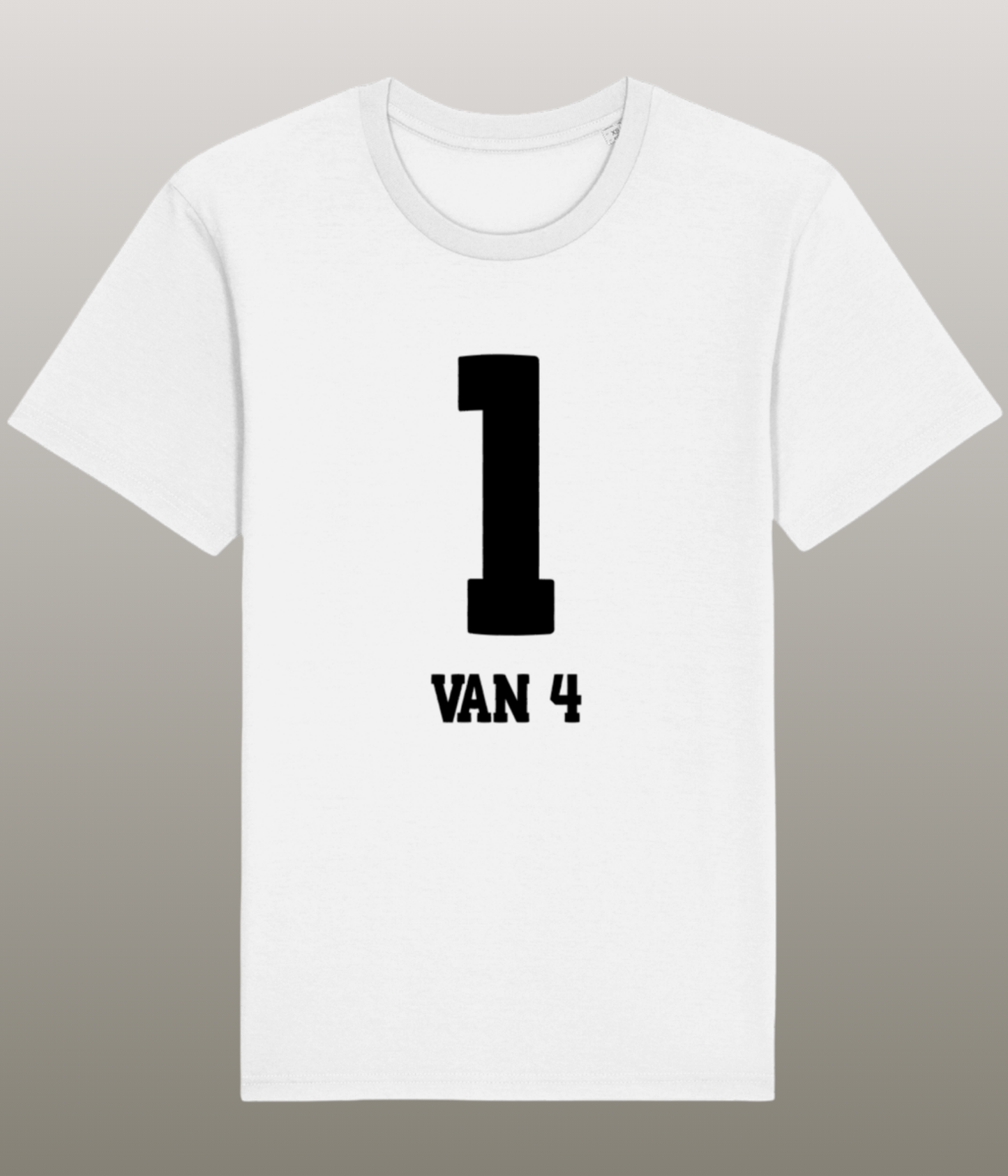 1 van 4 - T-Shirt - Normale pasvorm - Biologisch Katoen