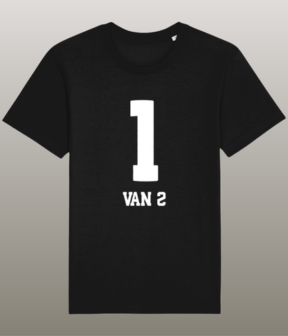 1 van 2 - T-Shirt - Normale pasvorm - Biologisch Katoen