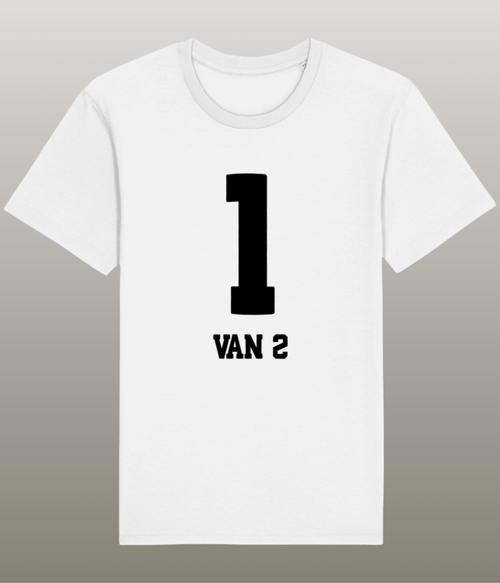 1 van 2 - T-Shirt - Normale pasvorm - Biologisch Katoen
