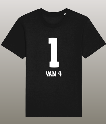 1 van 4 - T-Shirt - Normale pasvorm - Biologisch Katoen