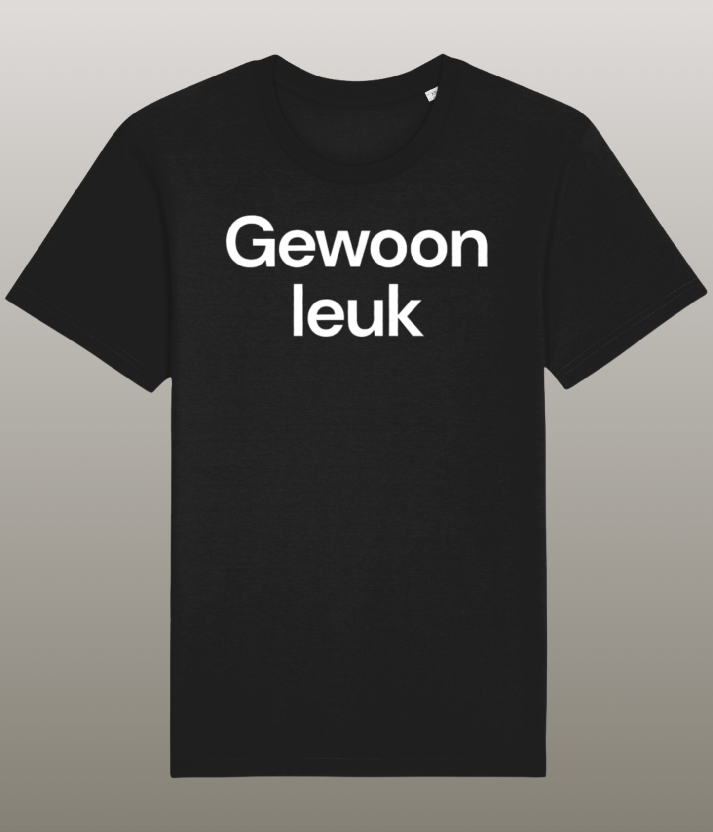 Gewoon leuk T-Shirt - Grappig Shirt - 100% Biologisch Katoen - Unisex