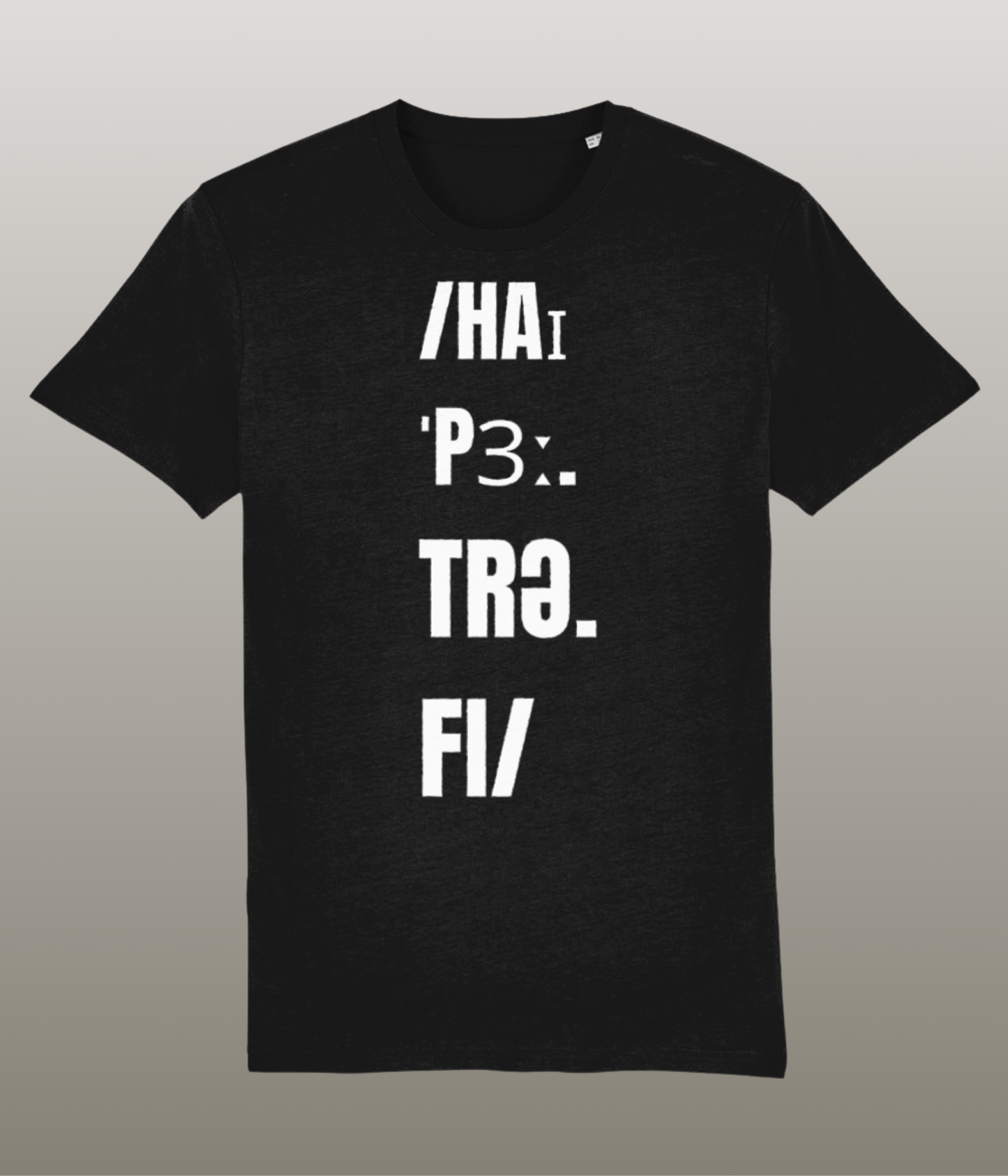 Hypertrophy Fonetisch - T-Shirt - Medium Pasvorm - 100% Biologisch Katoen