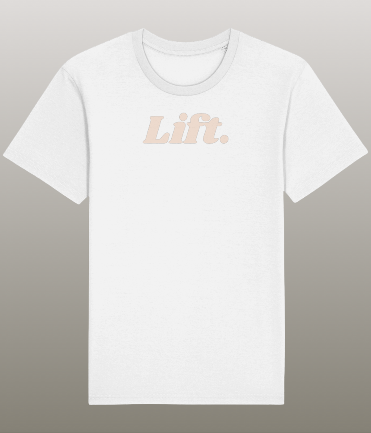 Lift. T-Shirt - Grappig Fitness Shirt in Wit