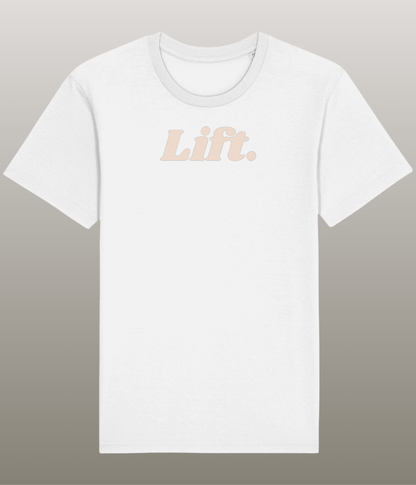 Lift. T-Shirt - Grappig Shirt - 100% Biologisch Katoen - Unisex - Beschikbaar in Meerdere Kleuren