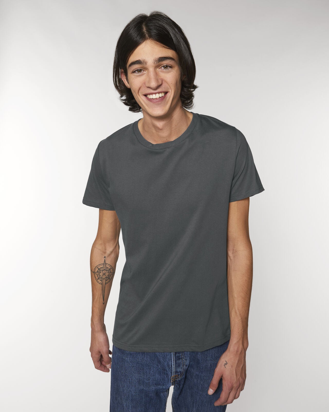 1 van 2 - T-Shirt - Normale pasvorm - Biologisch Katoen